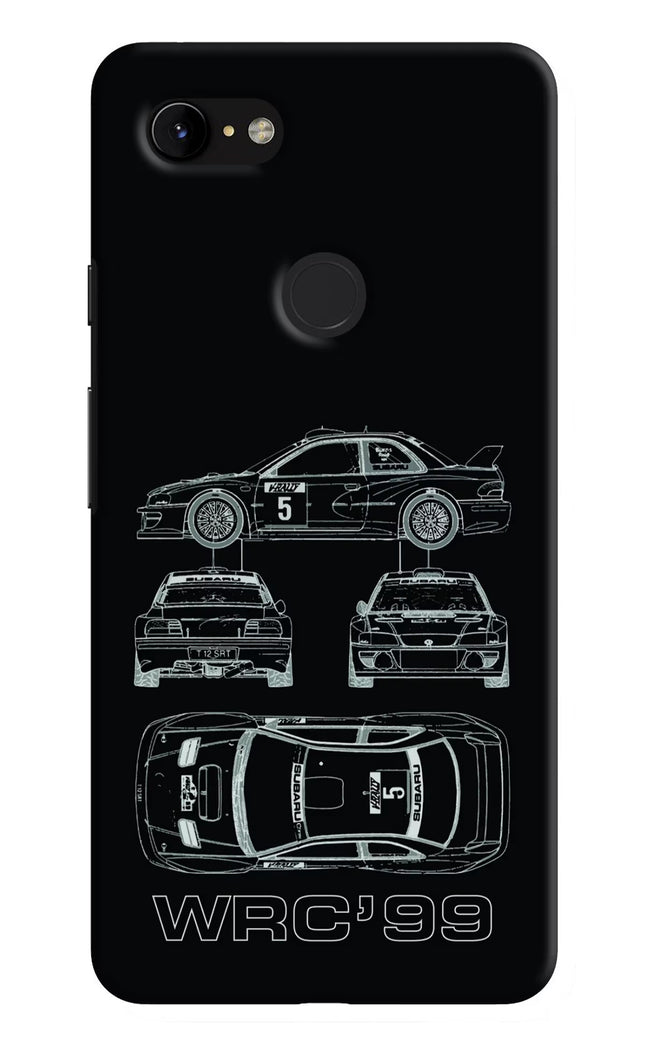 WRC'99 Google Pixel 3 XL Hard Case Back Cover by Casekaro