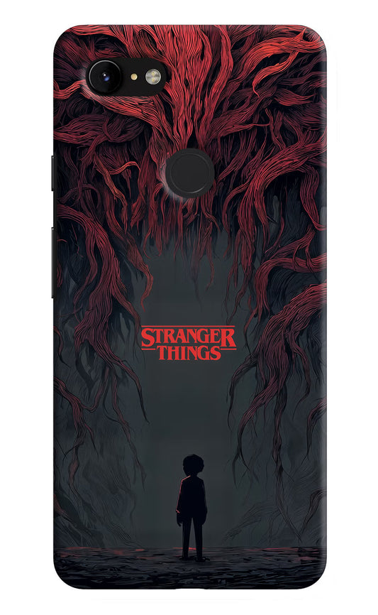 Ordinary Things Dark Side Google Pixel 3 XL Hard Case Back Cover by Casekaro