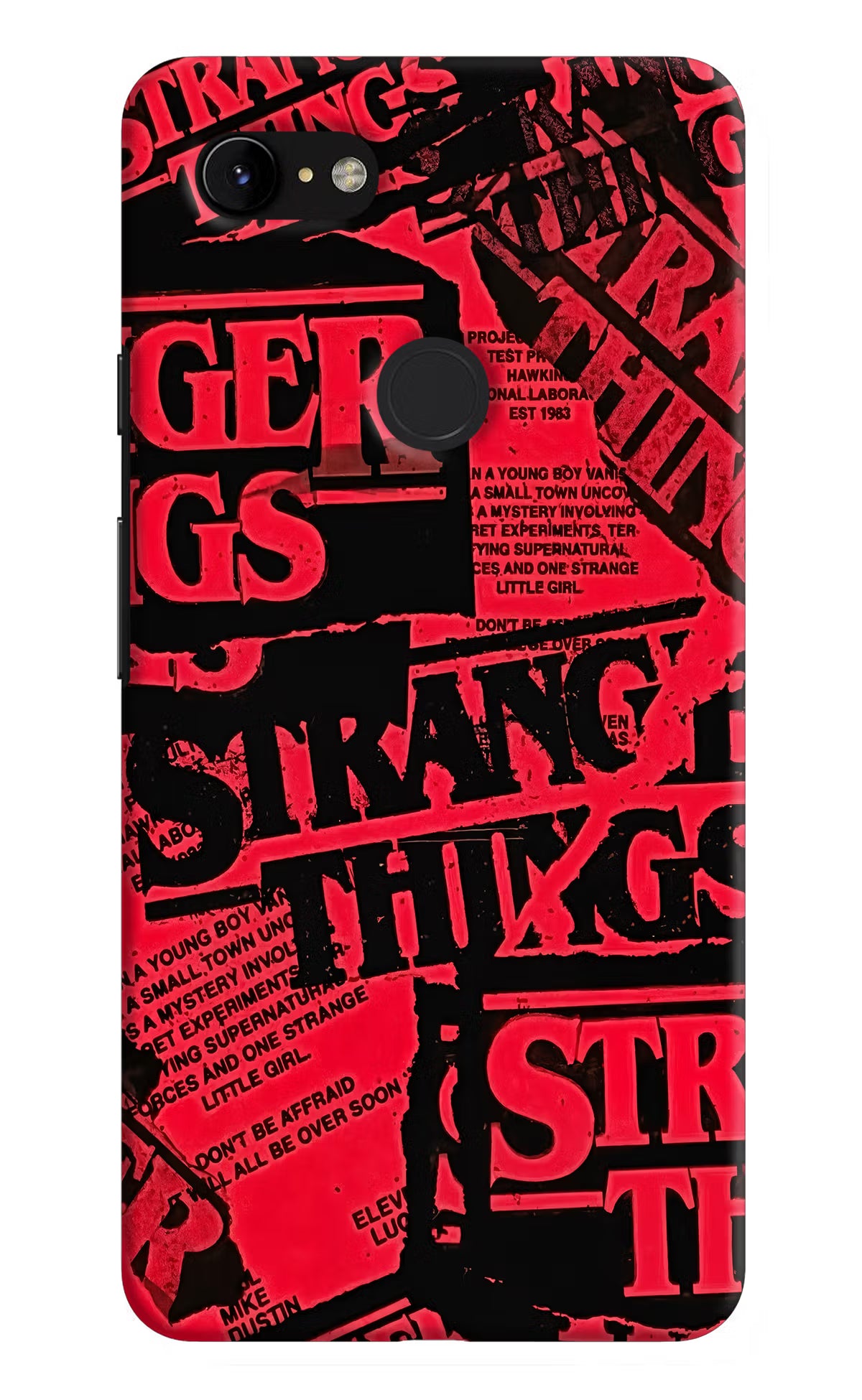Ordinary Things Google Pixel 3 XL Hard Case Back Cover by Casekaro