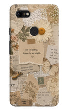 Vintage case Google Pixel 3 XL Hard Case Back Cover by Casekaro