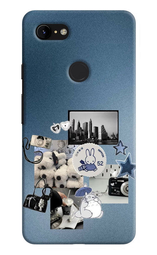 Miffy Google Pixel 3 XL Hard Case Back Cover by Casekaro