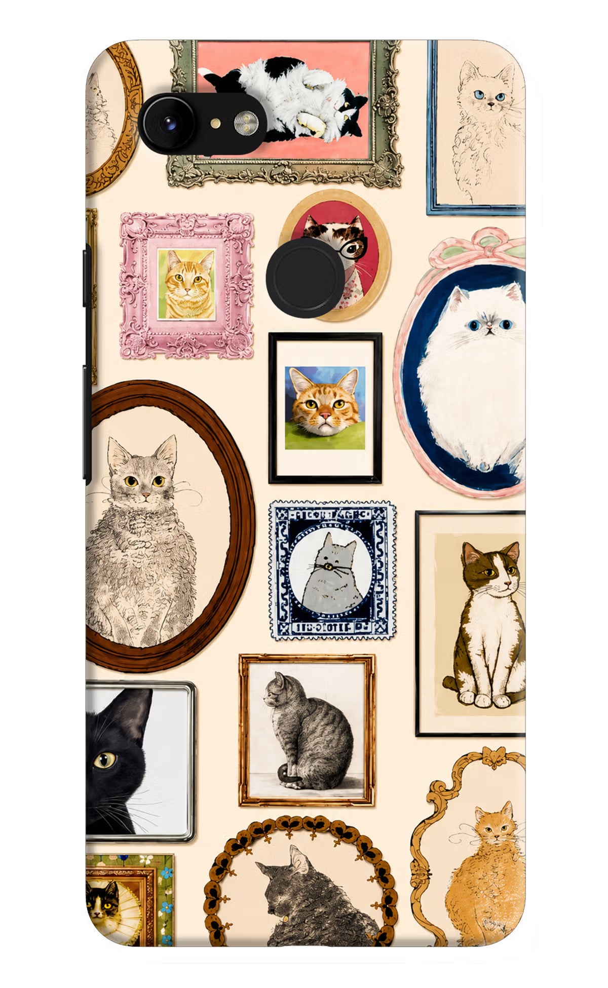 Mirror Cats Google Pixel 3 XL Back Cover
