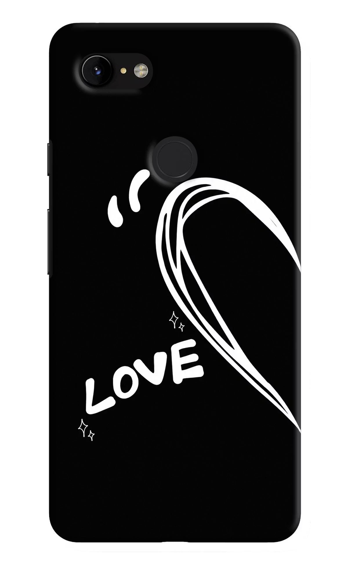 Love Line Google Pixel 3 XL Back Cover