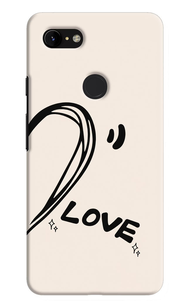 Soul Line Google Pixel 3 XL Hard Case Back Cover by Casekaro