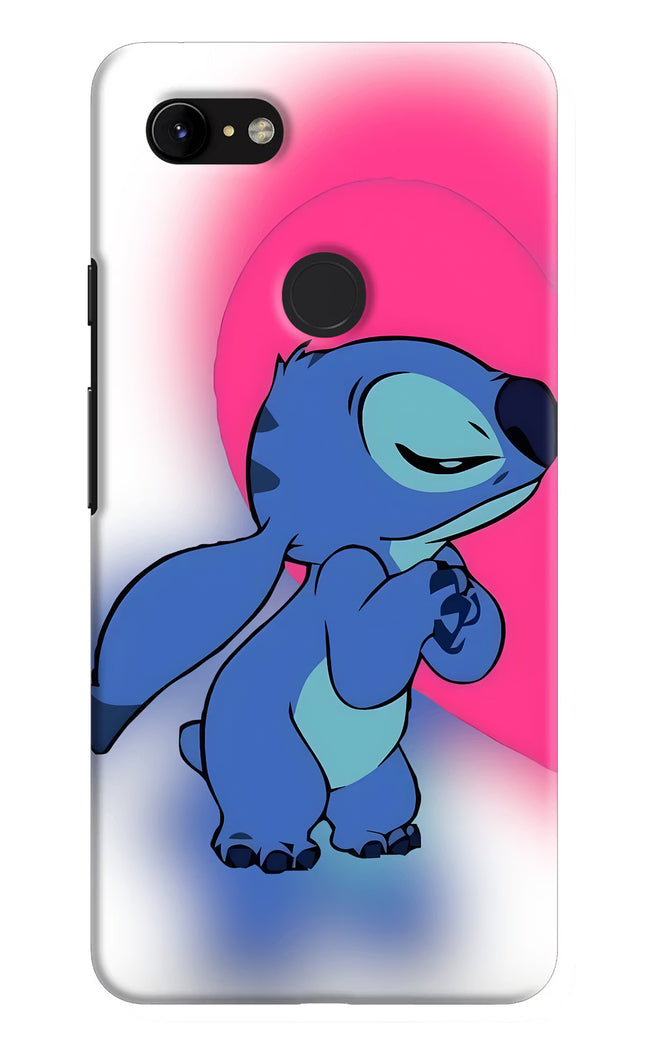 Stitch Hug Google Pixel 3 XL Hard Case Back Cover by Casekaro