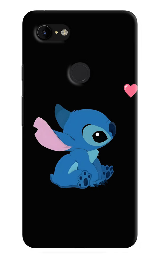 Stitch Crush Google Pixel 3 XL Hard Case Back Cover by Casekaro
