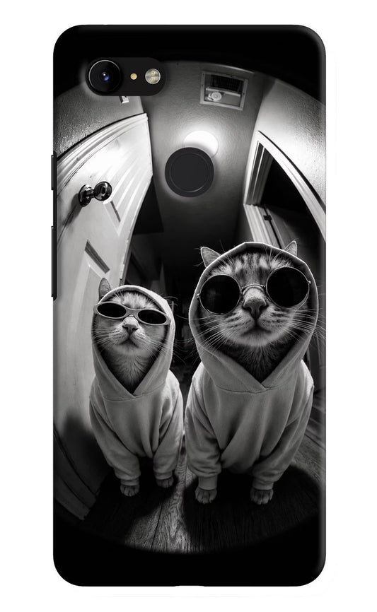 Hood Cats Google Pixel 3 XL Hard Case Back Cover by Casekaro