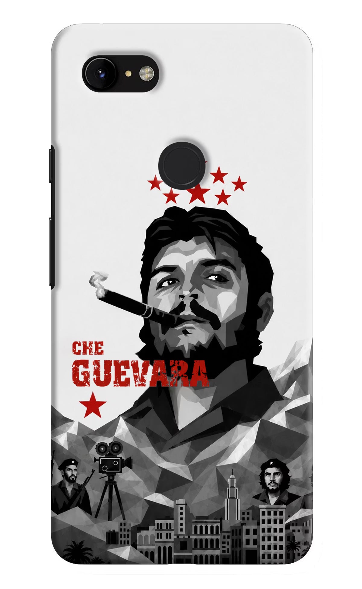 Che Guevara Iconic Google Pixel 3 XL Back Cover