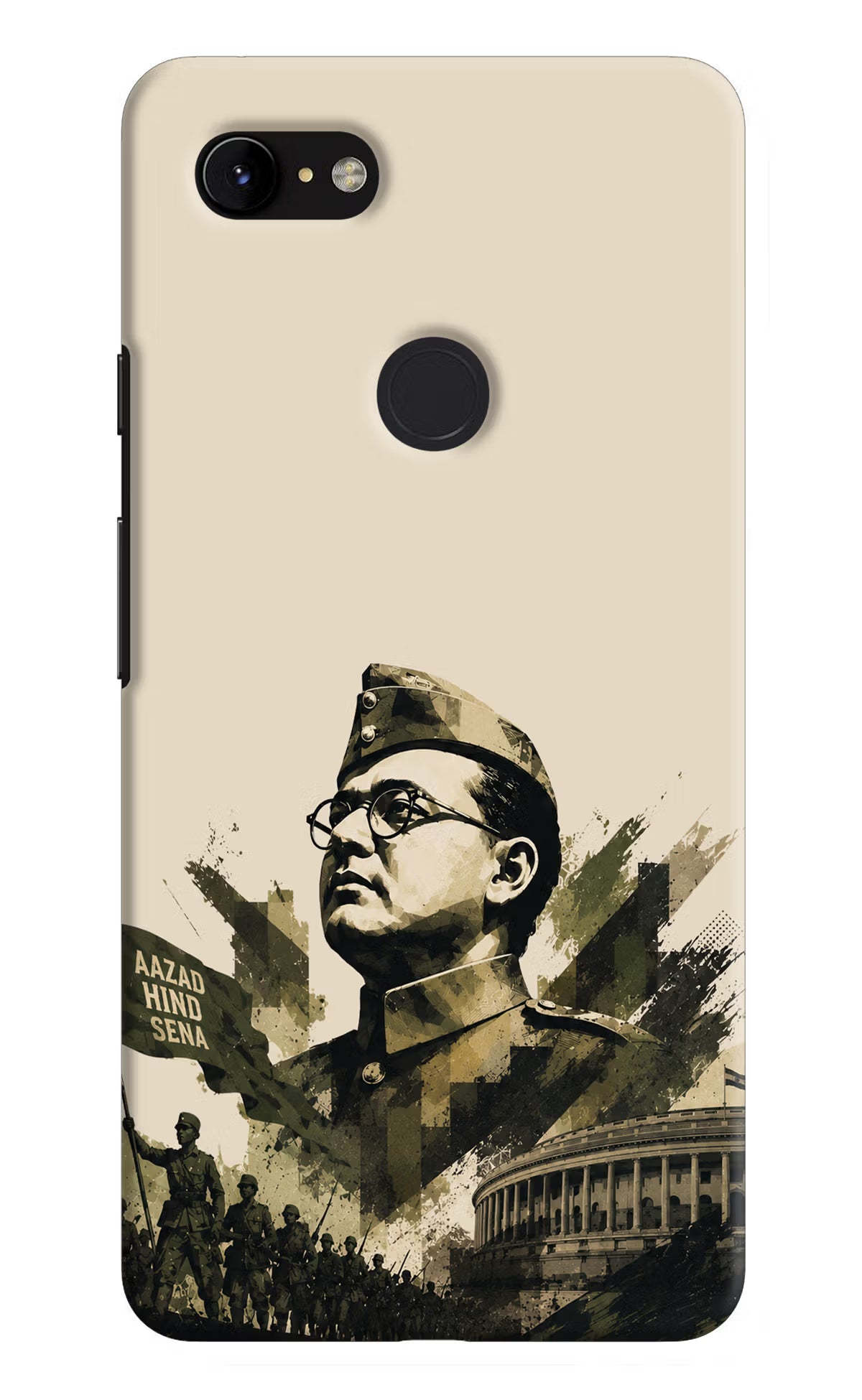 Netaji Rising Google Pixel 3 XL Back Cover
