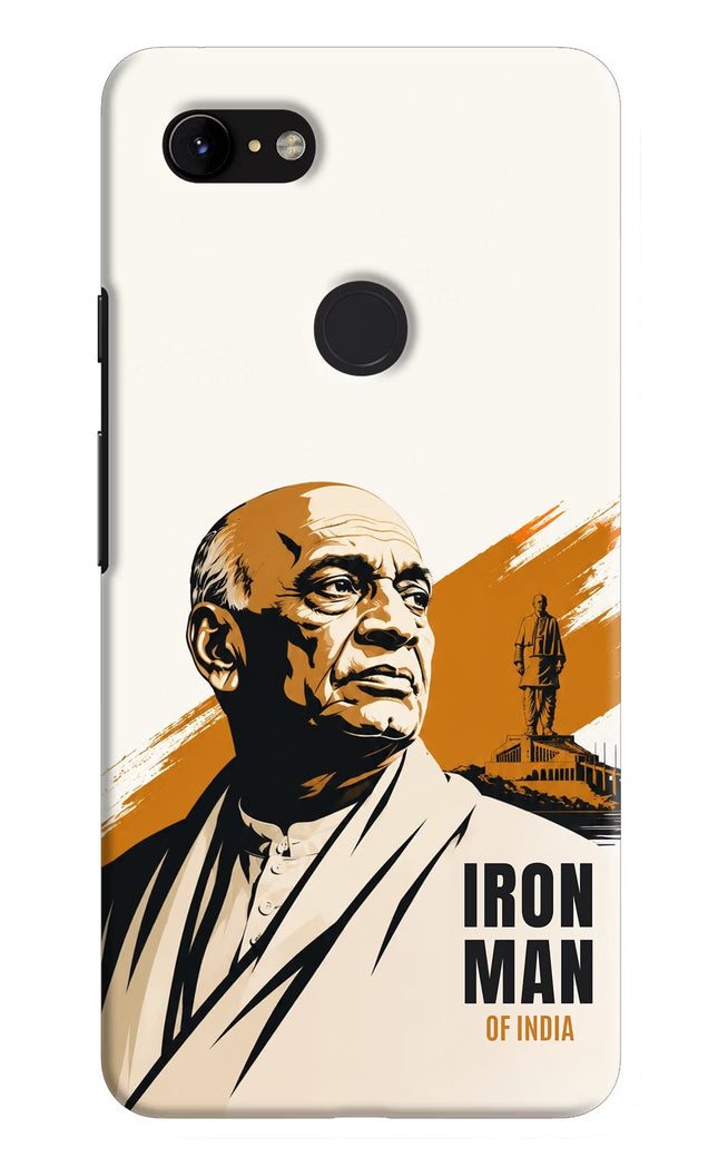 Sardar Patel Iron Will Google Pixel 3 XL Hard Case Back Cover by Casekaro