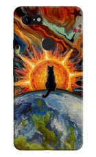 Sunrise Beyond Google Pixel 3 XL Hard Case Back Cover by Casekaro