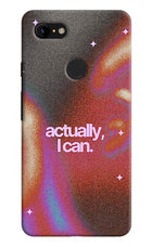 Pink Aura Google Pixel 3 XL Hard Case Back Cover by Casekaro