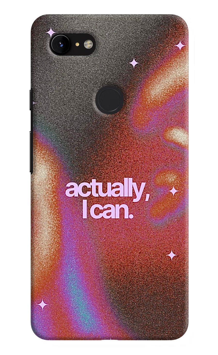 Pink Aura Google Pixel 3 XL Back Cover, Hard case