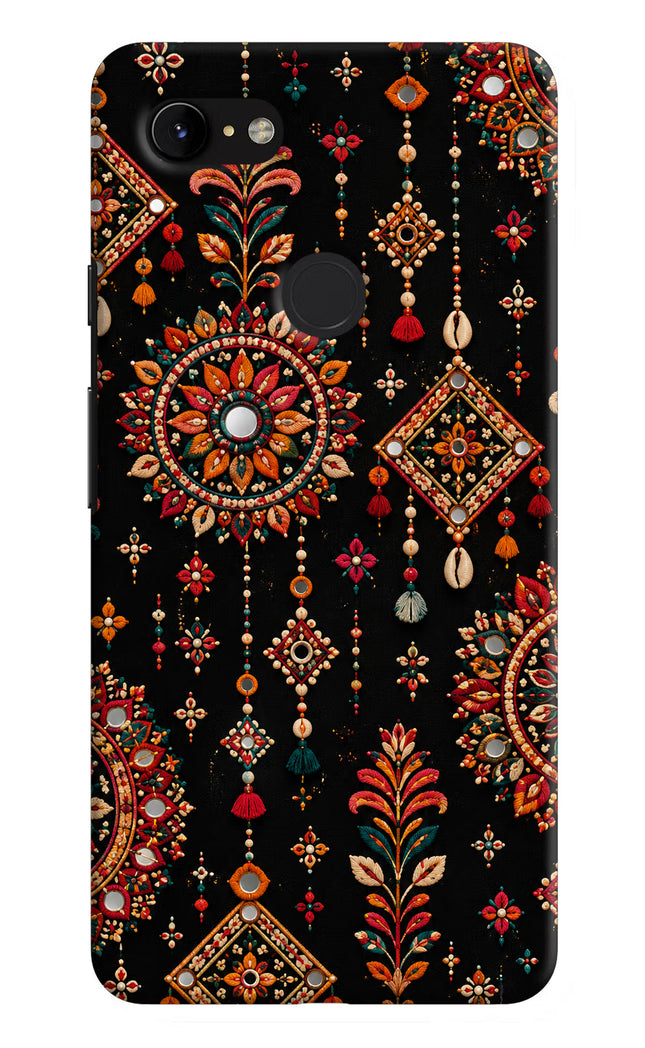 Boho Noir Google Pixel 3 XL Hard Case Back Cover by Casekaro