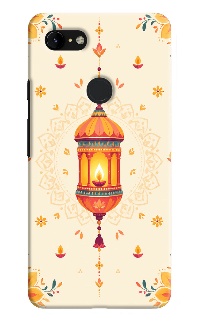 Golden Lantern Google Pixel 3 XL Hard Case Back Cover by Casekaro