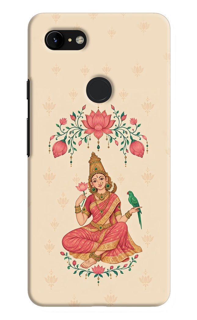 Goddess Lakshmi Google Pixel 3 XL Hard Case Back Cover by Casekaro