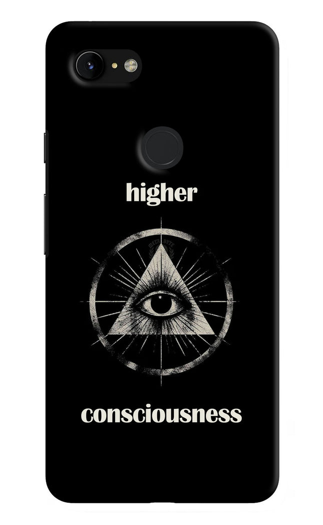 Illuminati Eye Google Pixel 3 XL Hard Case Back Cover by Casekaro