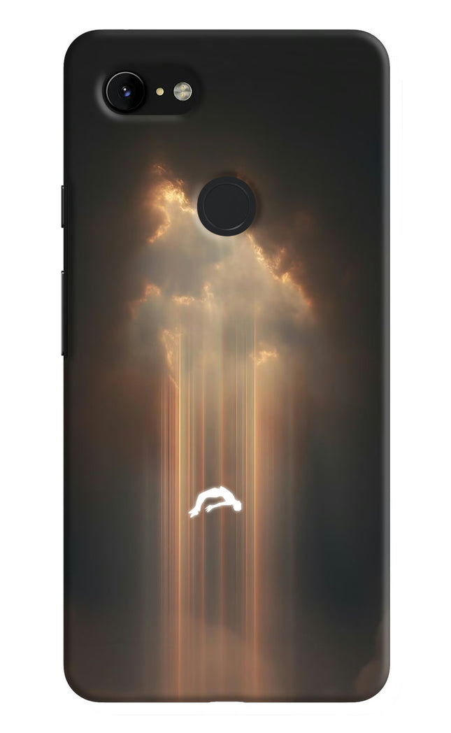 Heavenly Beam Google Pixel 3 XL Hard Case Back Cover by Casekaro