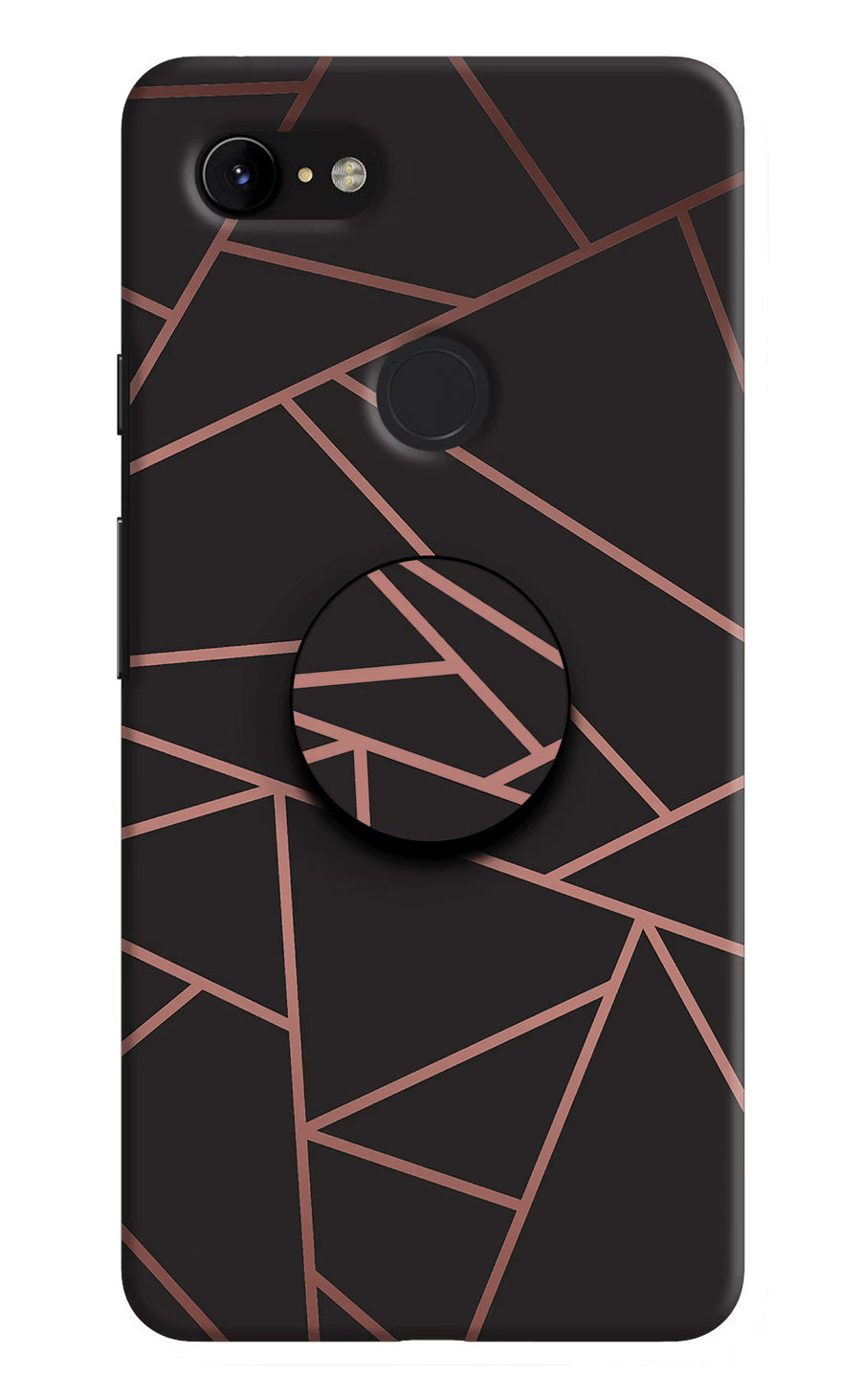 Geometric Pattern Google Pixel 3 XL Pop Case, Hard case