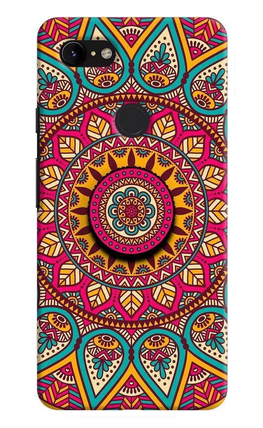 Mandala Google Pixel 3 XL Pop Case by Casekaro