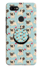 Pug Dog Google Pixel 3 XL Pop Case by Casekaro