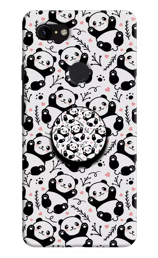Cute Panda Google Pixel 3 XL Pop Case by Casekaro