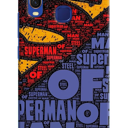 Superman Vivo Y11/Y12/U10 Hard Case Back Cover by Casekaro