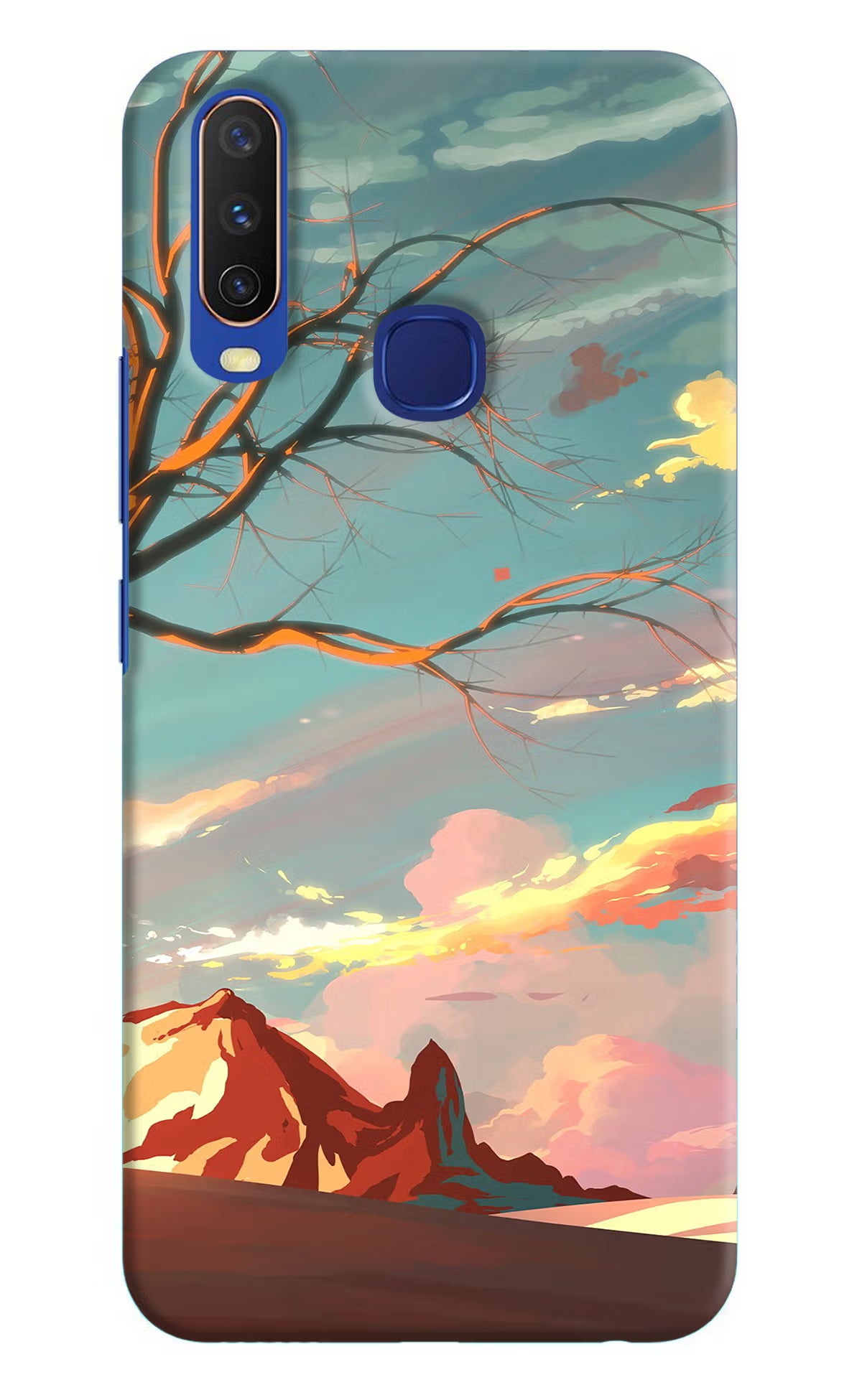 Scenery Vivo Y11/Y12/U10 Hard Case Back Cover by Casekaro