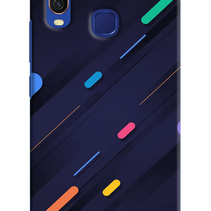 Abstract Design Vivo Y11/Y12/U10 Hard Case Back Cover by Casekaro