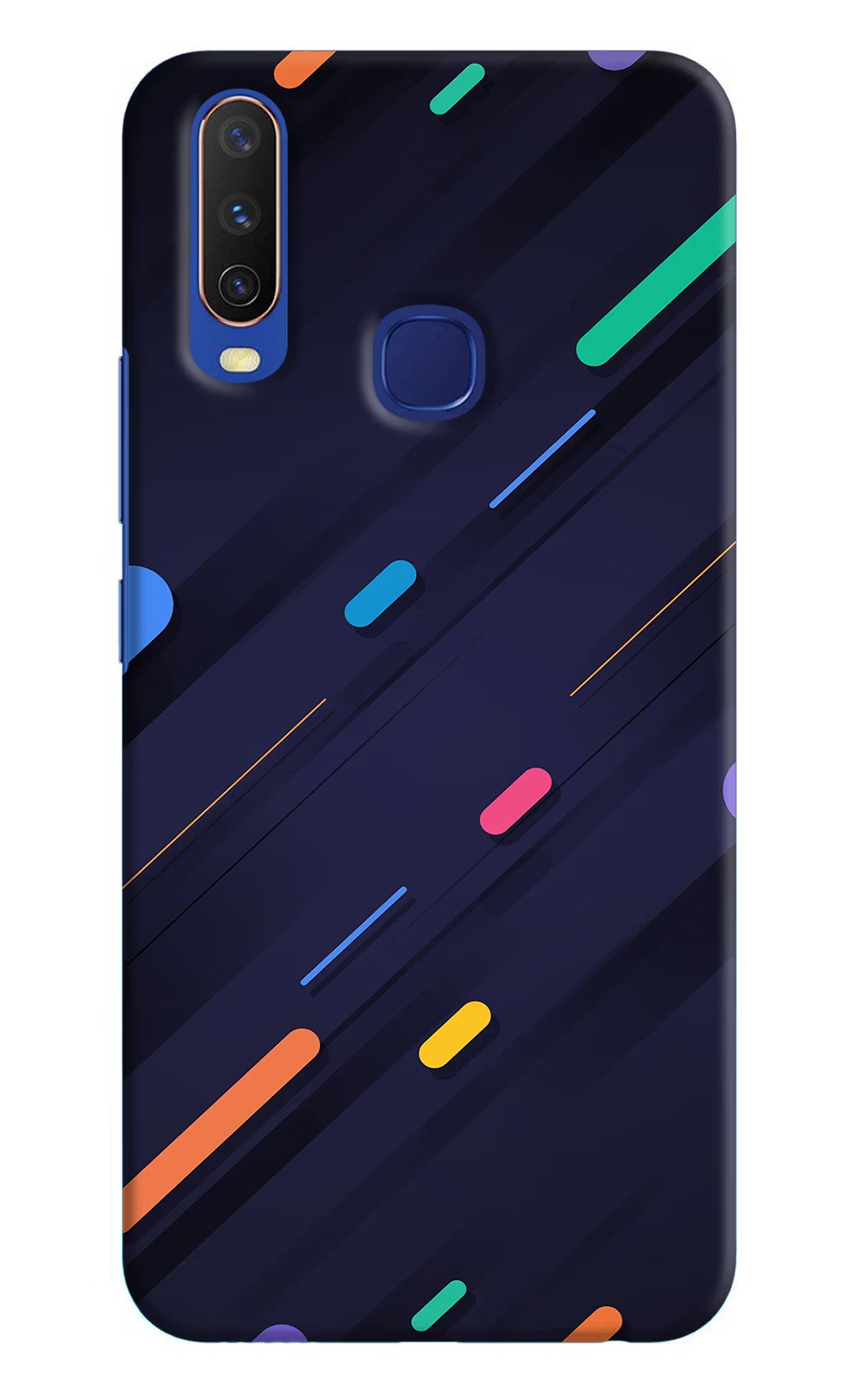 Abstract Design Vivo Y11/Y12/U10 Hard Case Back Cover by Casekaro