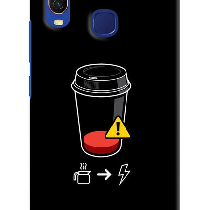Coffee Vivo Y11/Y12/U10 Hard Case Back Cover by Casekaro