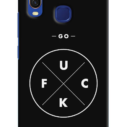 Go Fuck Yourself Vivo Y11/Y12/U10 Hard Case Back Cover by Casekaro