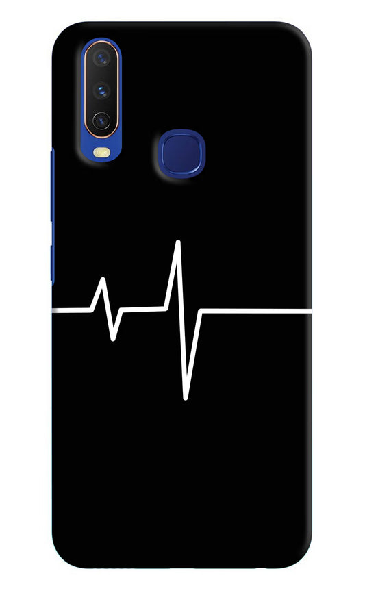 Heart Beats Vivo Y11/Y12/U10 Hard Case Back Cover by Casekaro