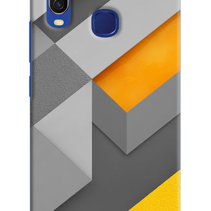 Abstract Vivo Y11/Y12/U10 Hard Case Back Cover by Casekaro