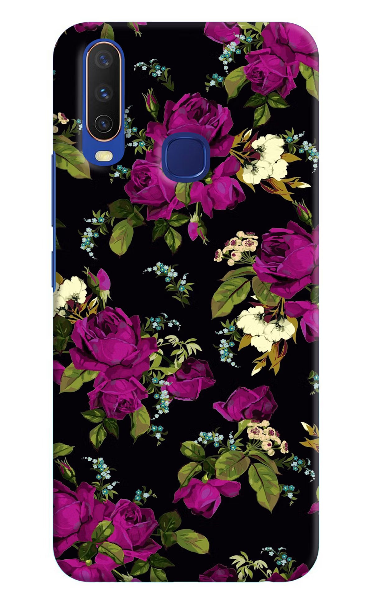 Flowers Vivo Y11/Y12/U10 Hard Case Back Cover by Casekaro