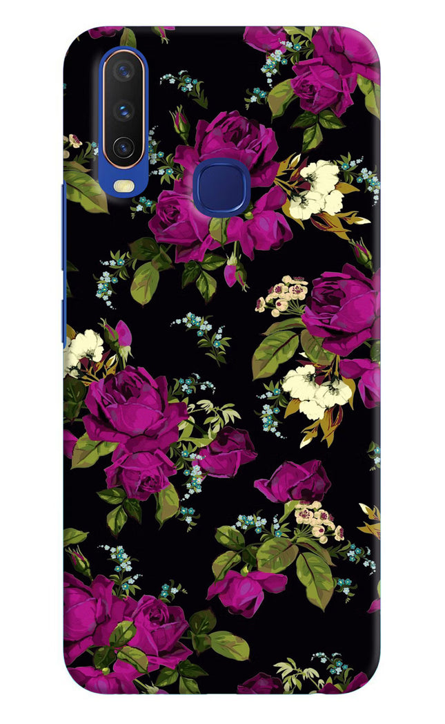 Flowers Vivo Y11/Y12/U10 Hard Case Back Cover by Casekaro