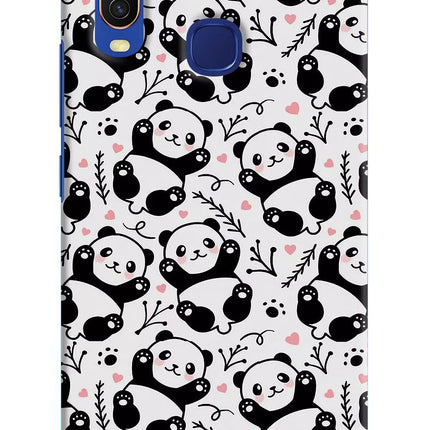 Cute Panda Vivo Y11/Y12/U10 Hard Case Back Cover by Casekaro