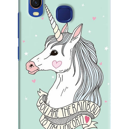 Unicorn Wallpaper Vivo Y11/Y12/U10 Hard Case Back Cover by Casekaro