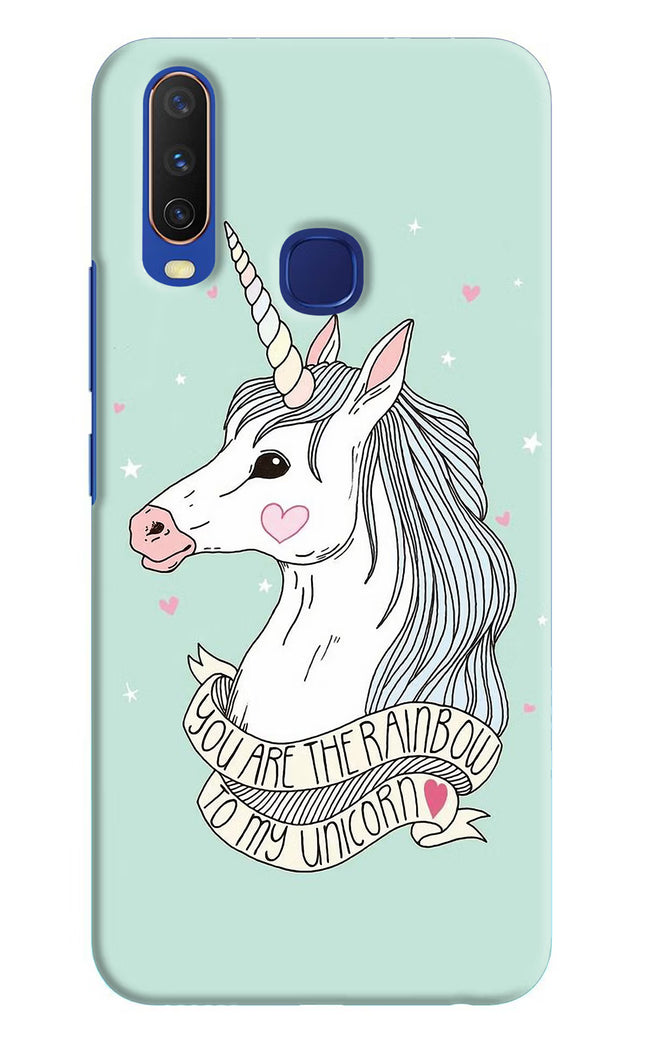Unicorn Wallpaper Vivo Y11/Y12/U10 Hard Case Back Cover by Casekaro