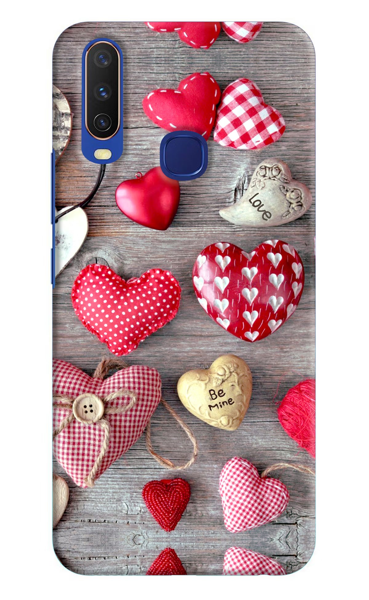 Love Wallpaper Vivo Y11/Y12/U10 Hard Case Back Cover by Casekaro