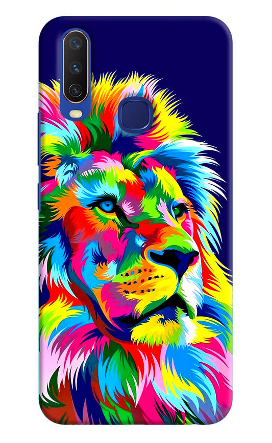 Vector Art Lion Vivo Y11/Y12/U10 Hard Case Back Cover by Casekaro
