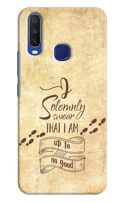 I Solemnly swear that i up to no good Vivo Y11/Y12/U10 Hard Case Back Cover by Casekaro