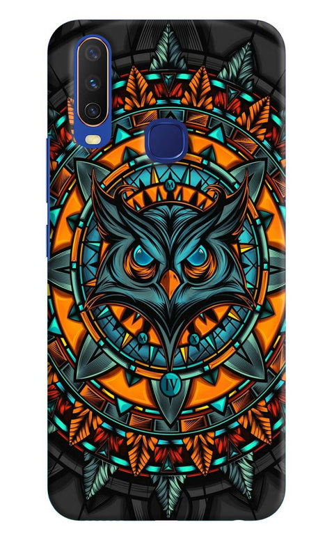 Angry Owl Art Vivo Y11/Y12/U10 Back Cover