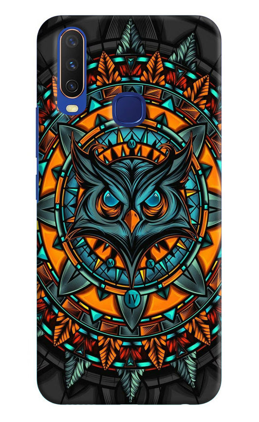 Angry Owl Art Vivo Y11/Y12/U10 Hard Case Back Cover by Casekaro