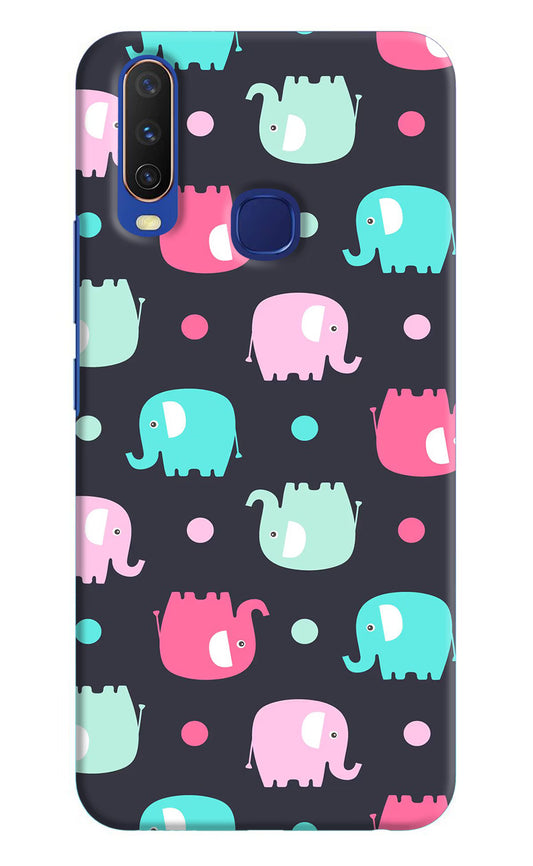 Elephants Vivo Y11/Y12/U10 Hard Case Back Cover by Casekaro