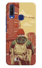 Adventurous Vivo Y11/Y12/U10 Hard Case Back Cover by Casekaro