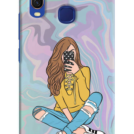 Selfie Girl Vivo Y11/Y12/U10 Hard Case Back Cover by Casekaro