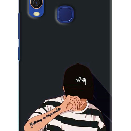 Aesthetic Boy Vivo Y11/Y12/U10 Hard Case Back Cover by Casekaro