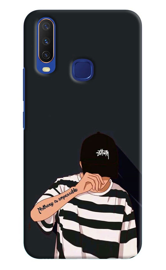 Aesthetic Boy Vivo Y11/Y12/U10 Hard Case Back Cover by Casekaro