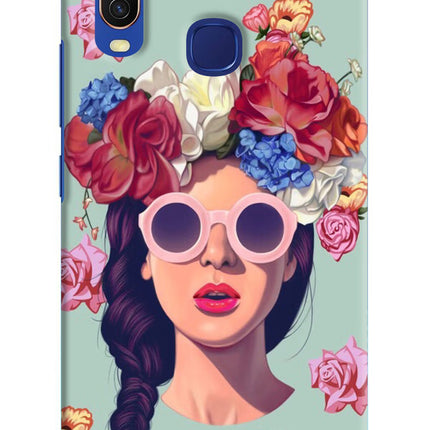Pretty Girl Vivo Y11/Y12/U10 Hard Case Back Cover by Casekaro